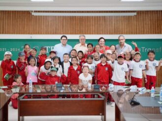 Inculcan a los niños amor por la su ciudad