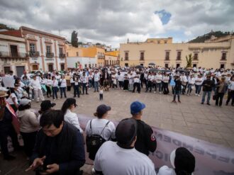 Marchan trabajadores del PJF