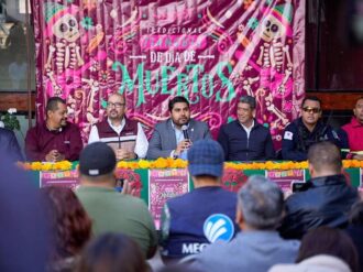 Todo listo para el Tianguis del Día de Muertos 