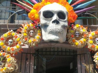 Crean en la secundaria Belisario Domínguez un arco a la Diosa del Maíz