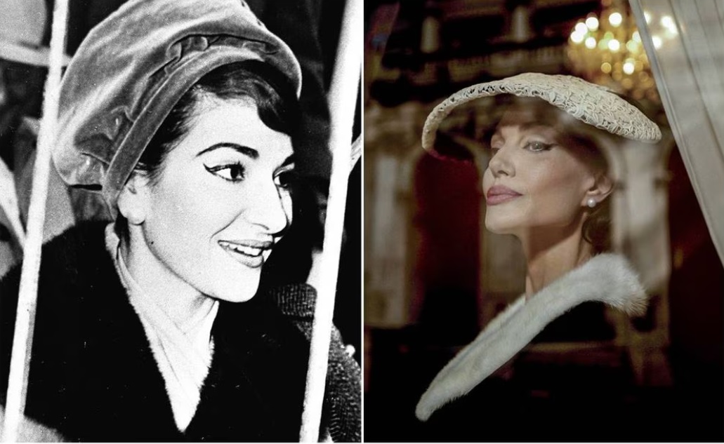 Difunden imágenes de Jolie como Maria Callas
