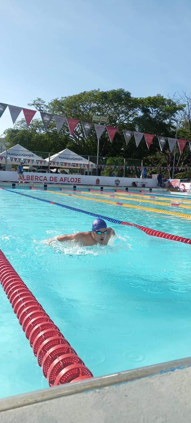 En natación, primera medalla para Zacatecas en los paranacionales