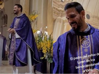 Sacerdote de Perú causa furor en TikTok por su atractivo físico