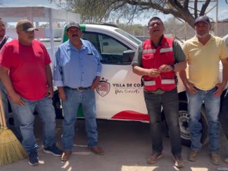 Entregan camioneta en El Mezquitillo para recoger basura 