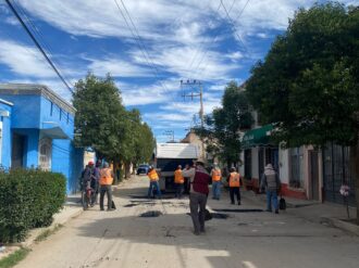 Mantienen programa de bacheo en Río Grande