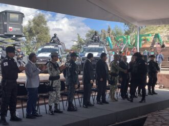 Invierten más de 34 mdp en equipo para la policía capitalina