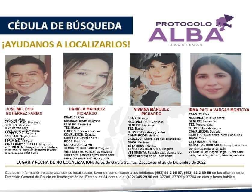 Zacatecas, tercer lugar en masacres 