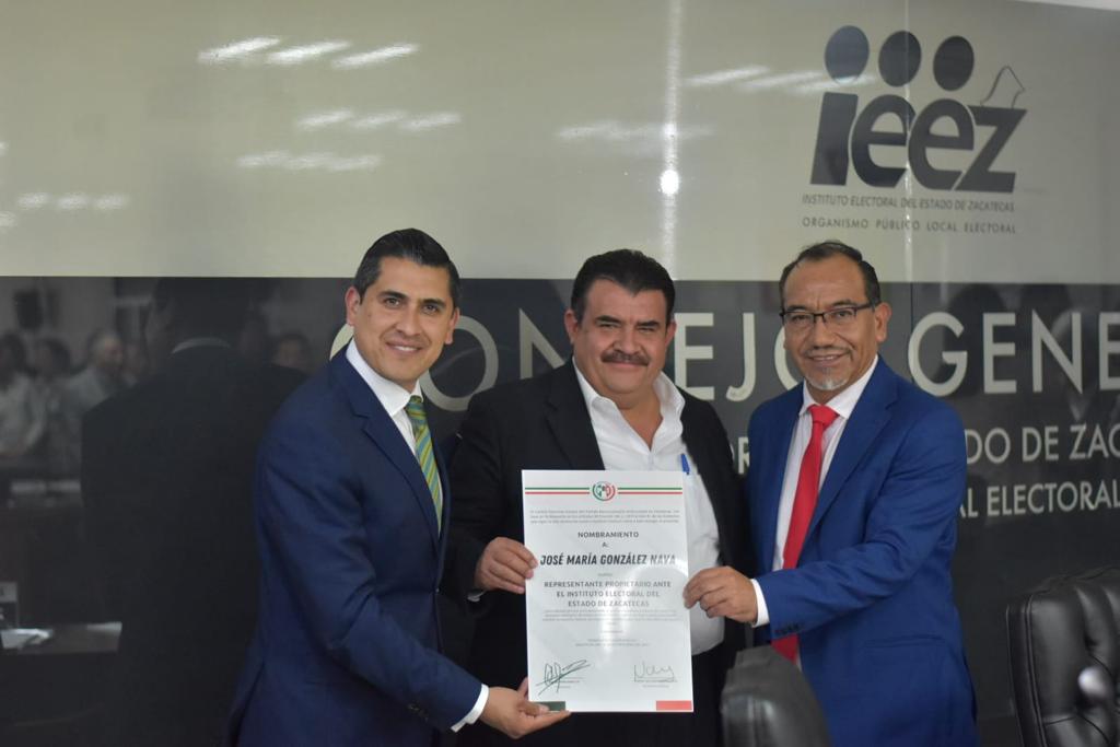 Chema González, representante del PRI ante el IEEZ 