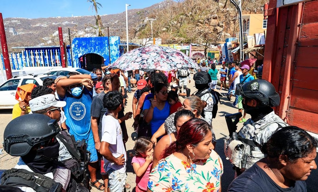 Gobierno de México hace balance de seguridad, salud y ayuda entregada a damnificados por Otis