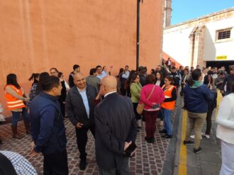 Alarma temblor en la capital