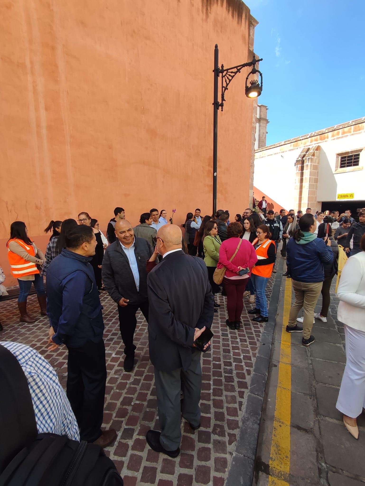 Alarma temblor en la capital