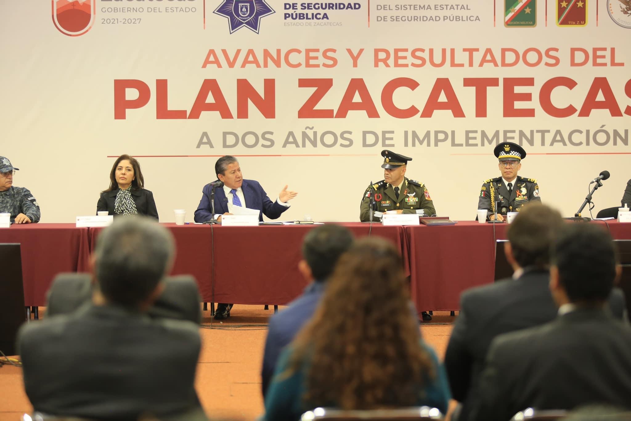 Aseguran que se avanza en la pacificación de Zacatecas 