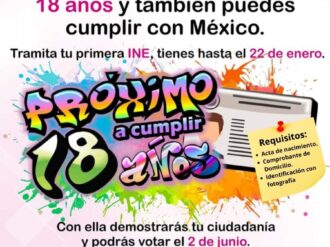 Llevan módulo del INE a Juan Aldama