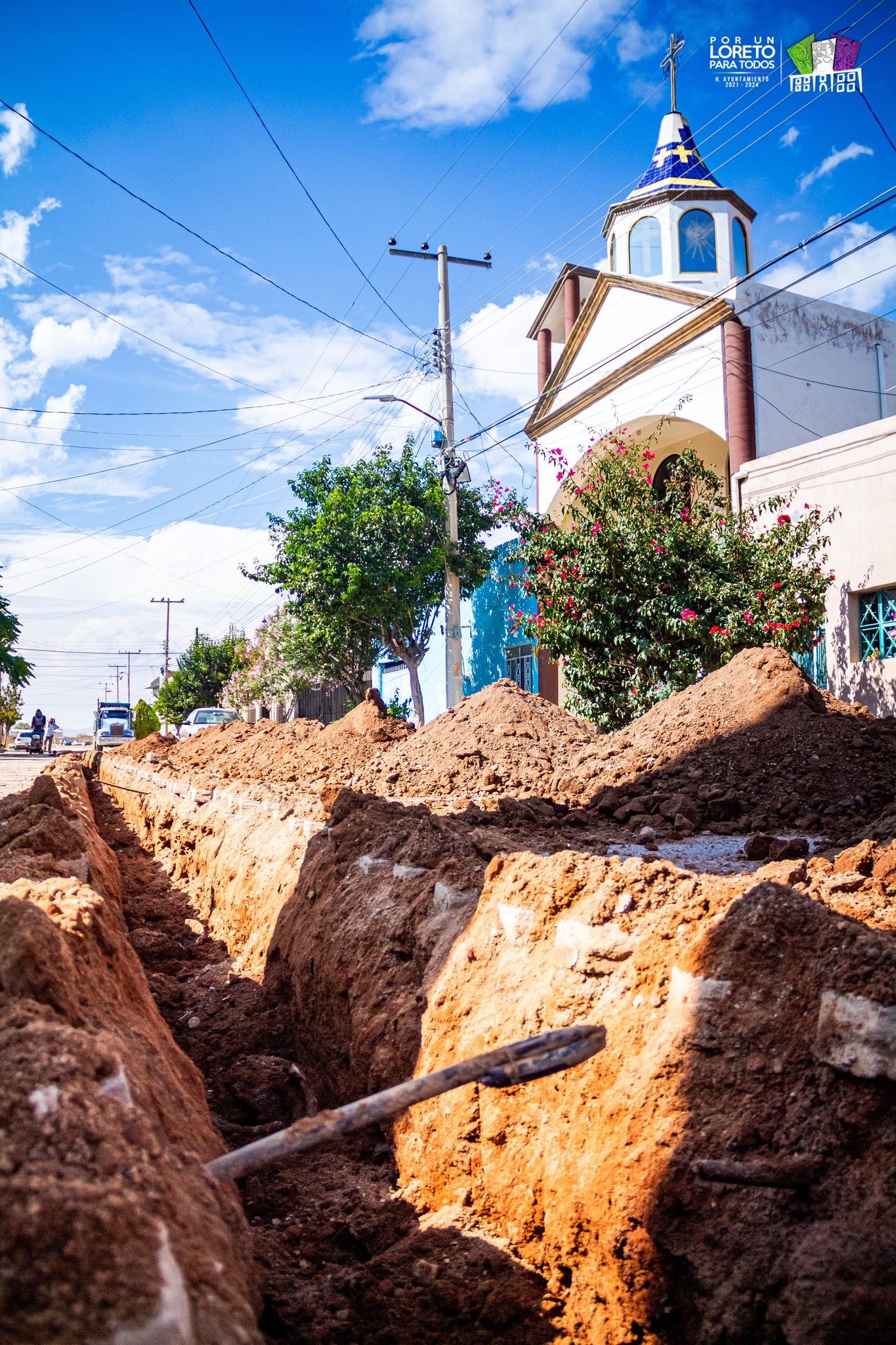 Destinan en Loreto más de 1 mdp en obra de drenaje