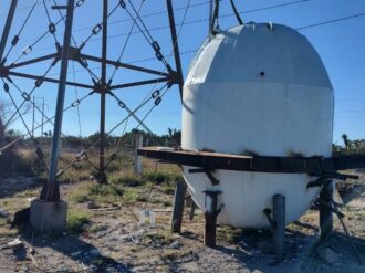 Tienen tanque elevado en Valle Hermoso