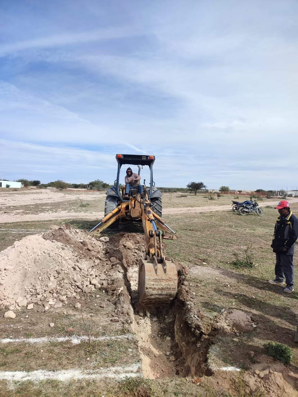 Inicia construcción del telebachillerato de Boquilla de Arriba