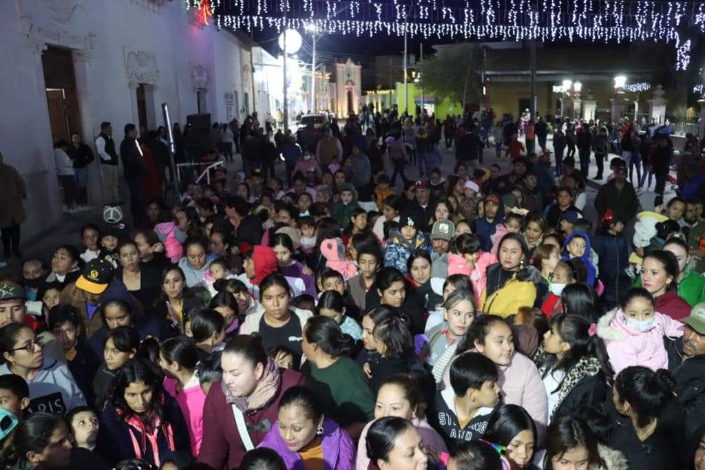 Inician las actividades decembrinas en Villa de Cos