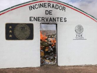Incineran enervantes