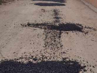 Sigue el bacheo en Pánuco