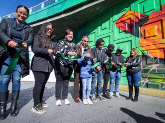 Inauguran murales en la López Velarde