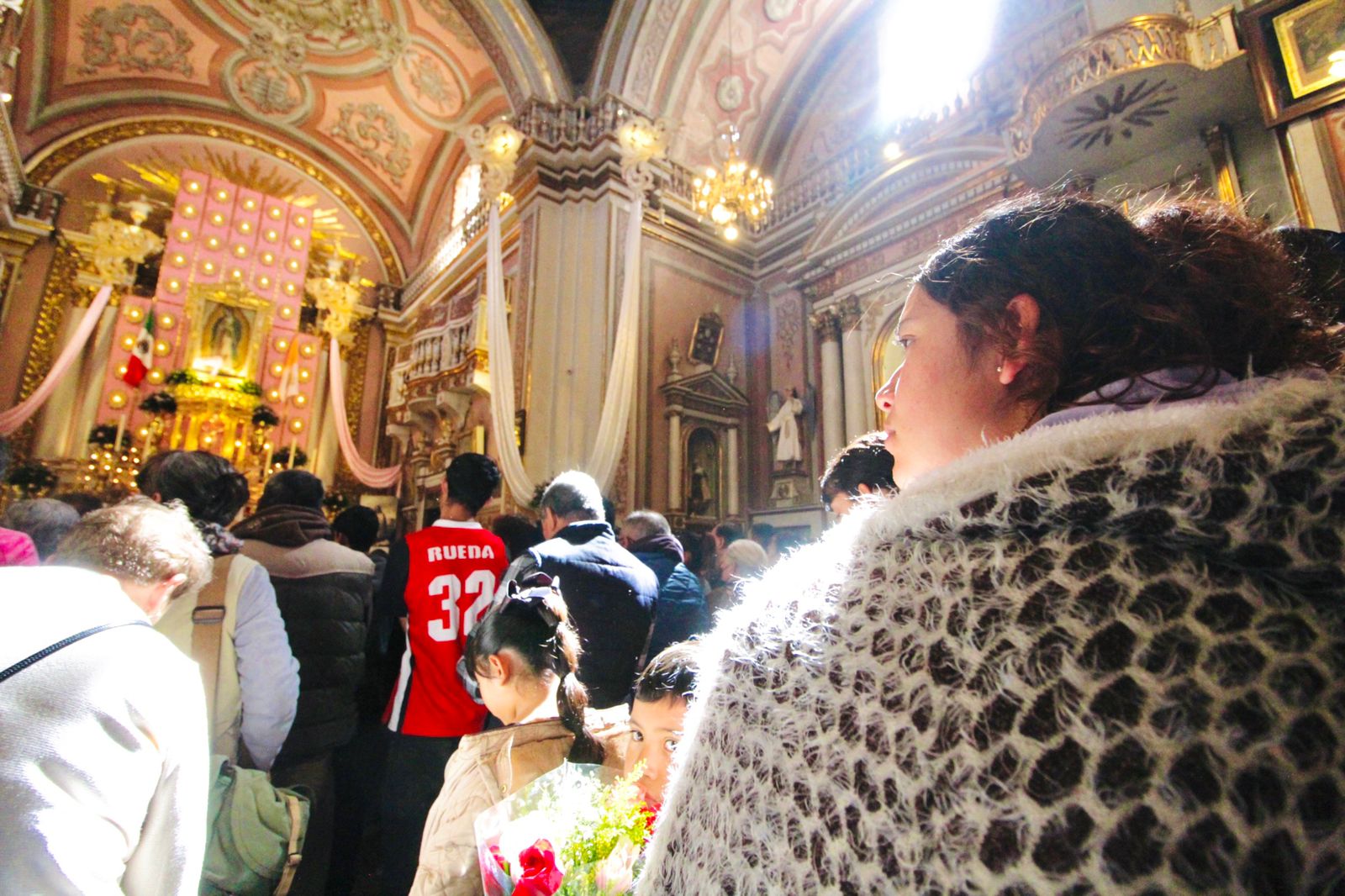 Festejan a la Virgen de Guadalupe 