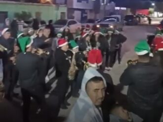 Realizan cuarto encendido navideño en Chupaderos 