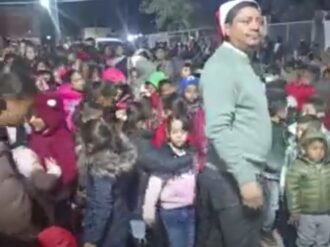 Lleva Pier Michel la magia de la Navidad a comunidades