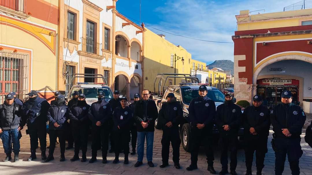 Dignifican labor policial en Sombrerete 