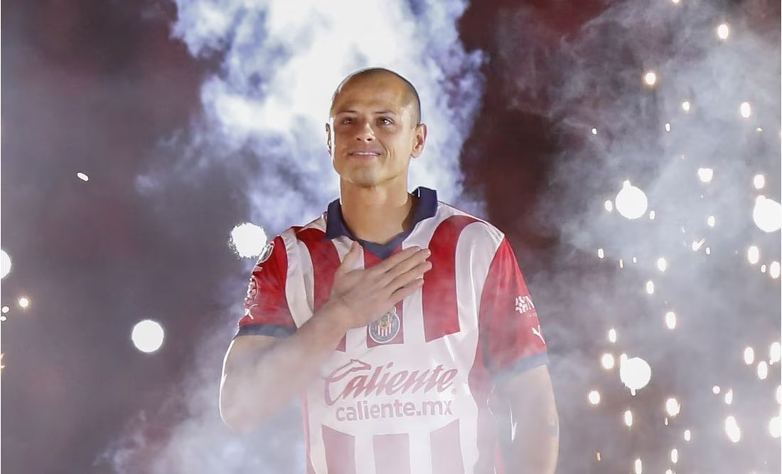 Así se vivió la presentación de Chicharito Hernández