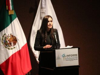 Rinde Maricela Dimas su primer informe al frente de la CDHEZ