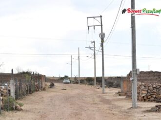 Amplían red eléctrica en Corrales 