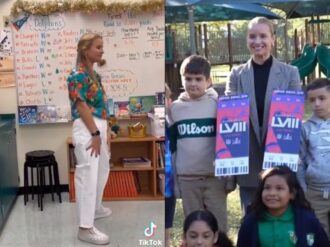 La NFL invitó al Super Bowl LVIII a maestra que enseña matemáticas con futbol americano