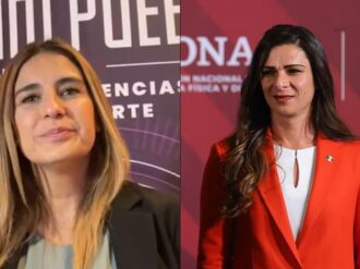 Paola Espinosa, fuerte contra Ana Gabriela Guevara