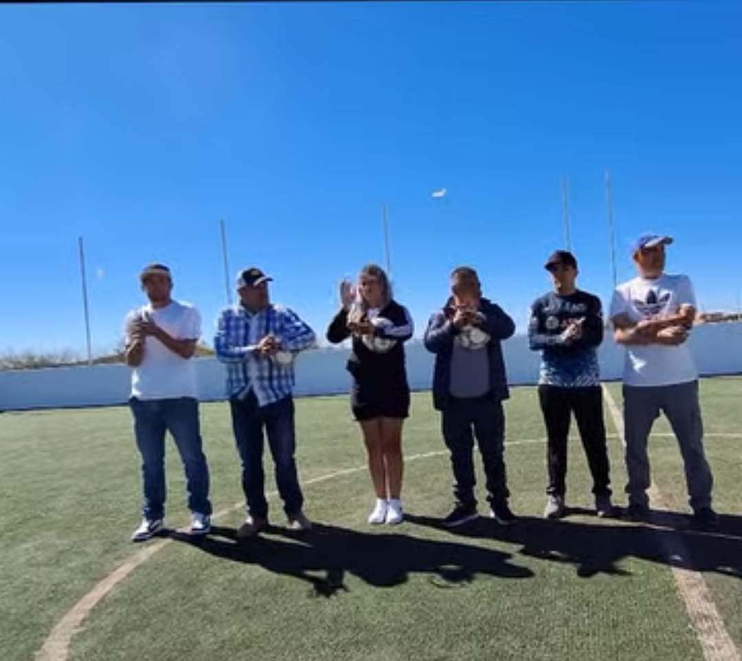 Inauguran cancha de futbol rápido 