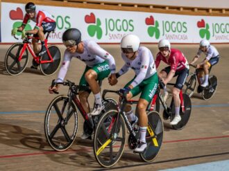 Gana México tres bronces en ciclismo de pista