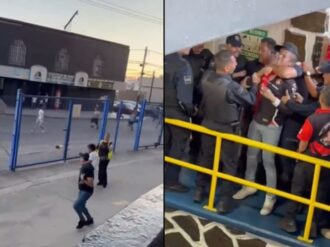 Se desata la violencia en el estadio Jalisco 