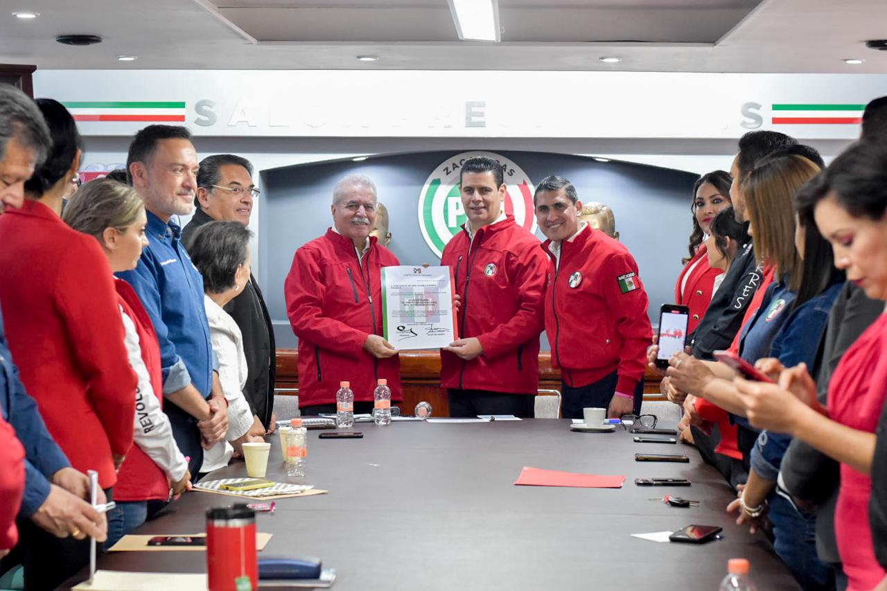 Pepe Olvera, delegado general del PRI en Zacatecas