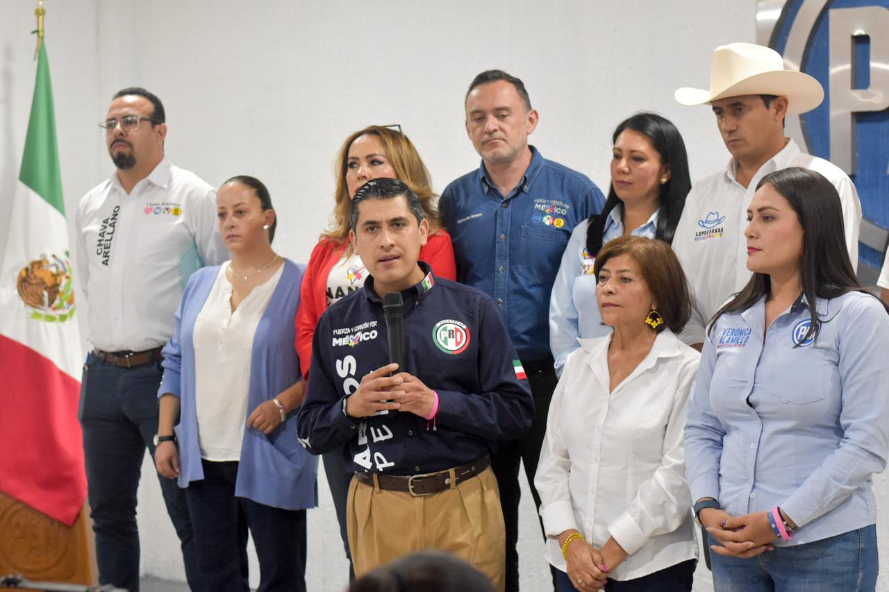 Que el gobierno saque las manos de la elección: PAN, PRI y PRD