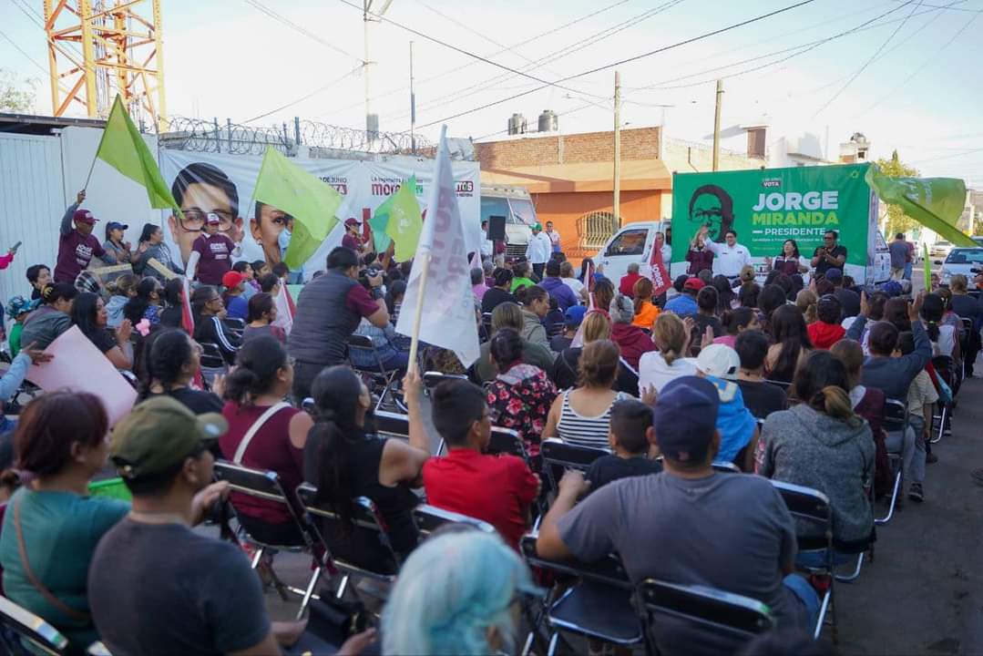 Aumenta el acercamiento de Jorge Miranda Castro a las colonias y comunidades