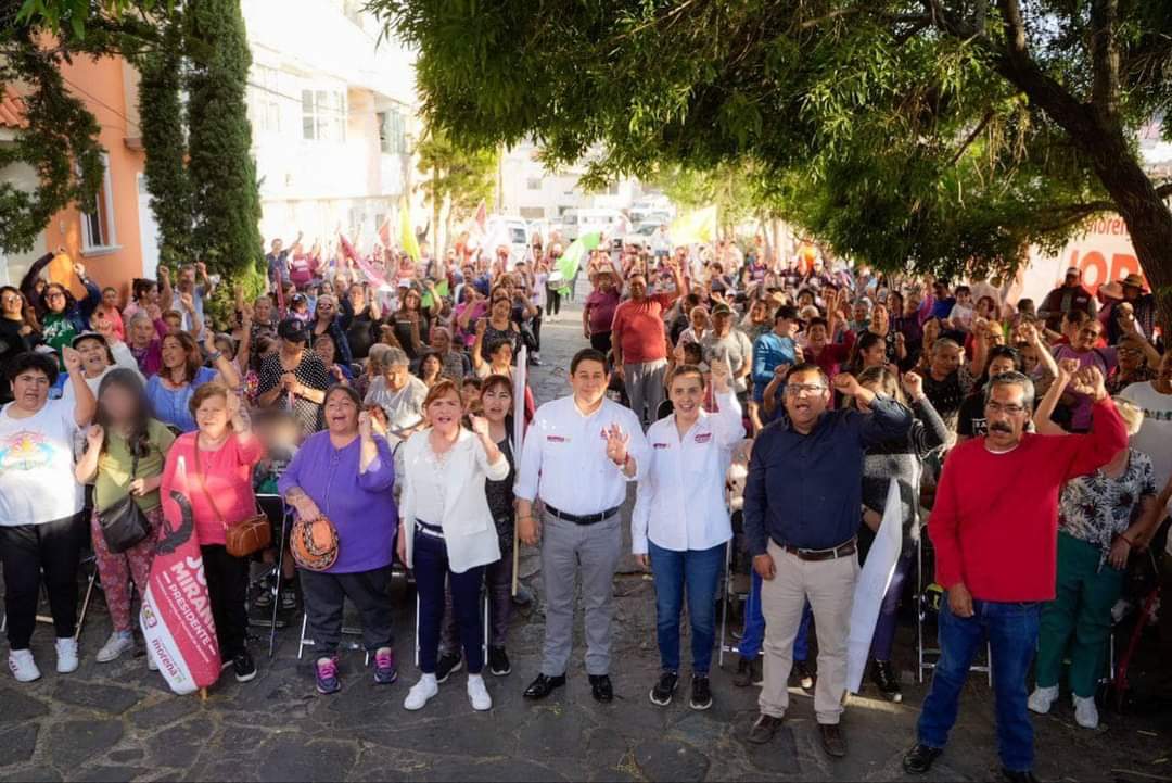 Avanza la campaña de Jorge Miranda