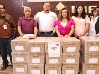 Entrega Consejo Local del INE la Lista Nominal al IEEZ y a Consejos Distritales