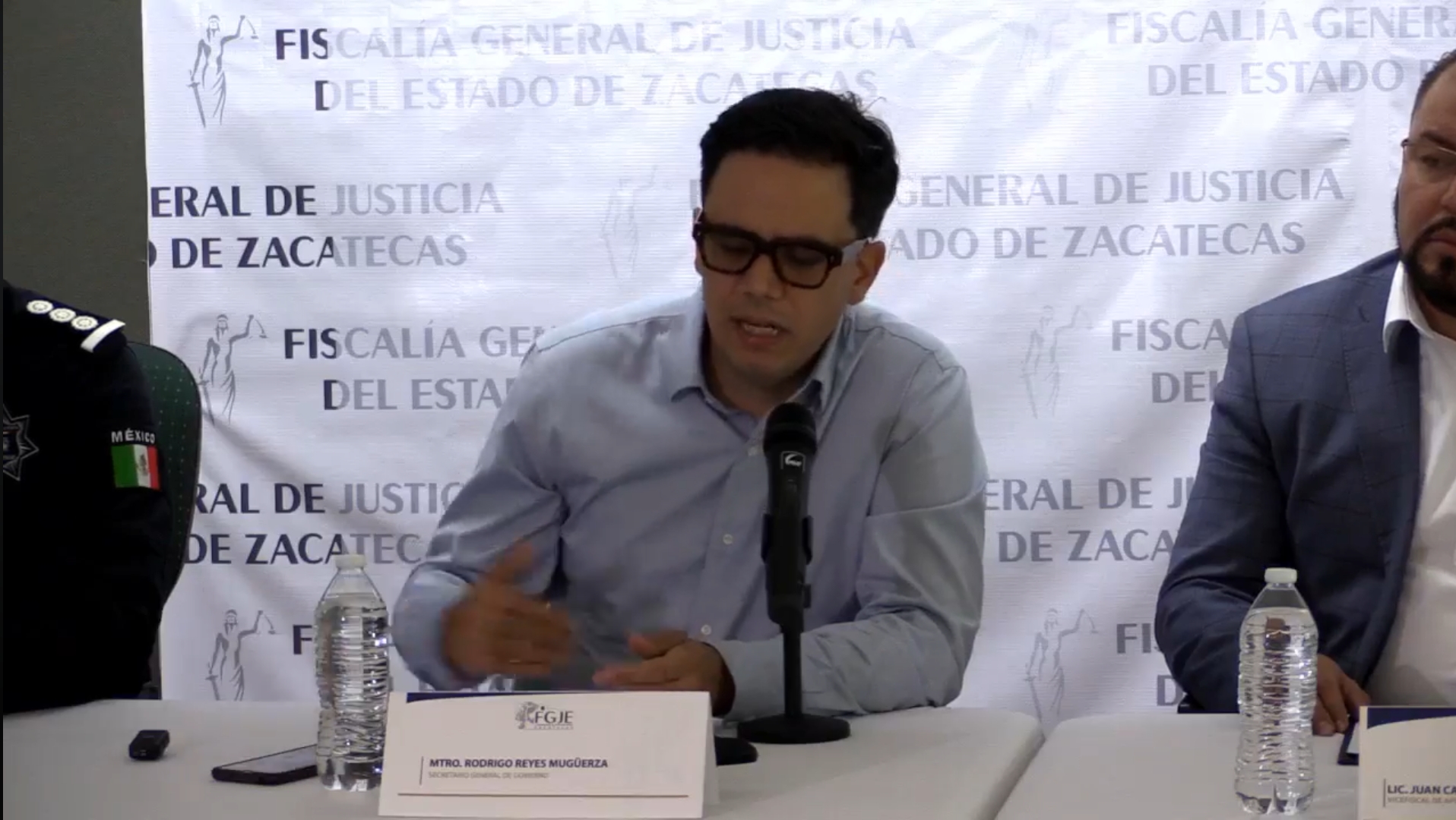 Manifestaciones desvían atención de operativos: Reyes Mugüerza