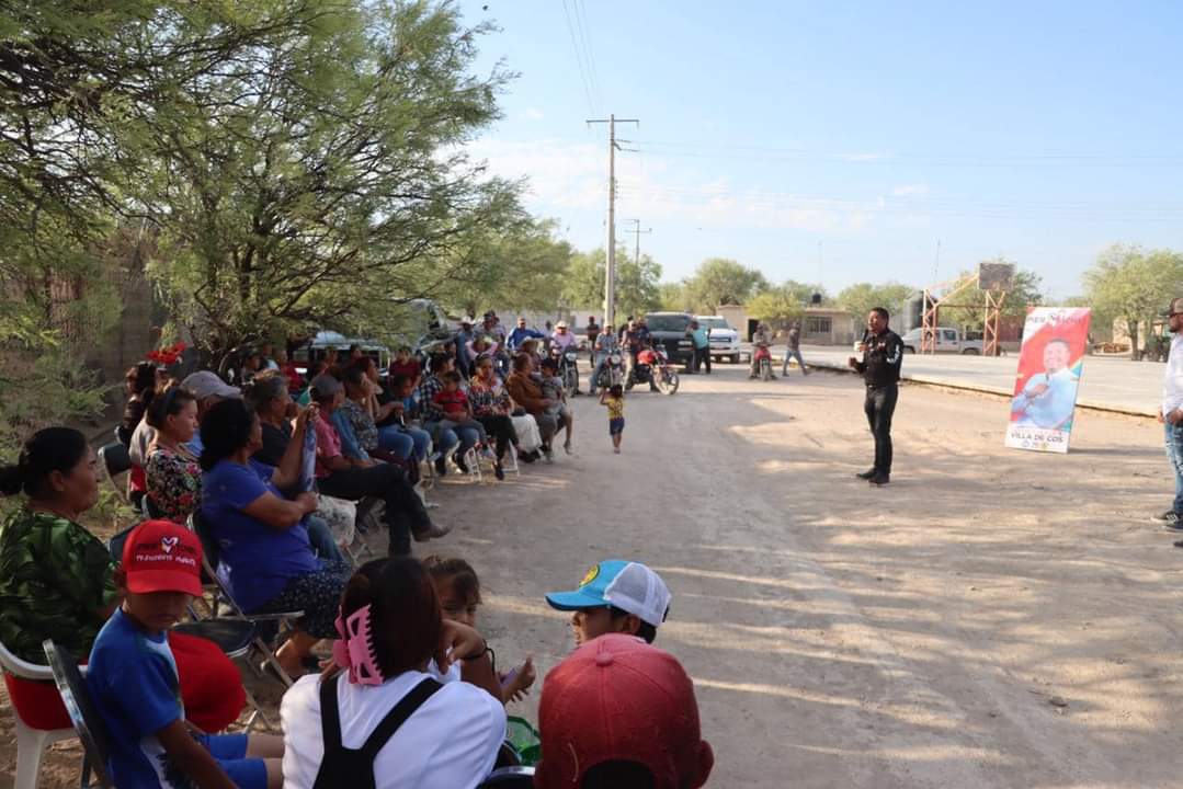 Cosecha Pier Michel el apoyo de su gente