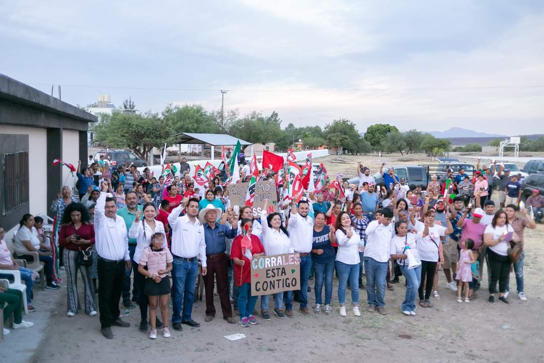 En Corrales y Paradillas están con Hassan Garduño