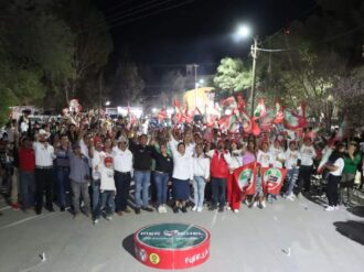 Gran cierre de campaña de Pier Michel en Chaparrosa