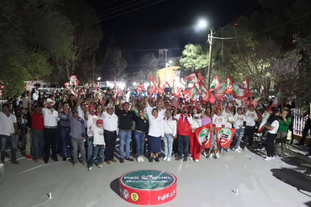 Gran cierre de campaña de Pier Michel en Chaparrosa