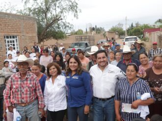 Realiza  Javo Torres recorrido de trabajo en comunidades de Fresnillo
