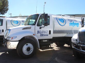 Se prepara la JIAPAZ con camiones cisterna debido al estiaje
