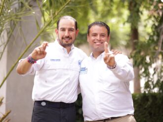 Respalda Marko Cortés a Miguel Varela