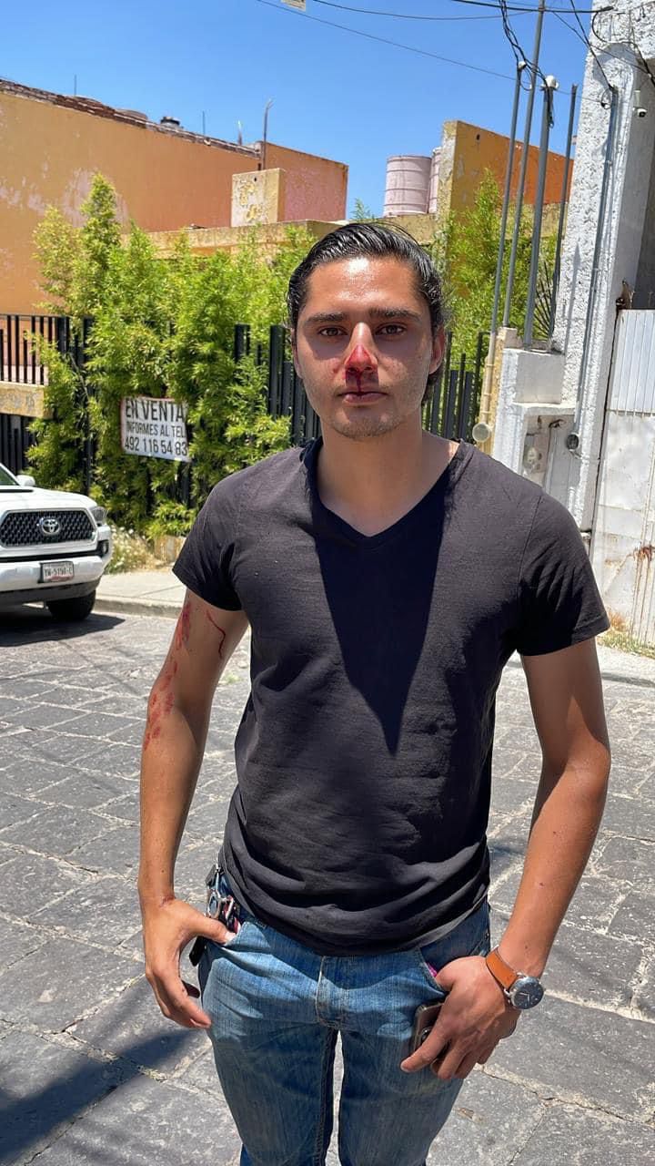 Denuncian agresión al equipo de Miguel Varela